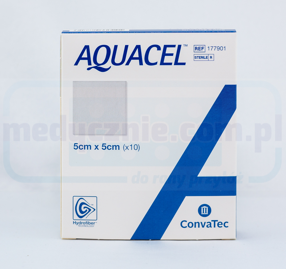 Aquacel 5*5cm Hydrofaser-Verband 1St.