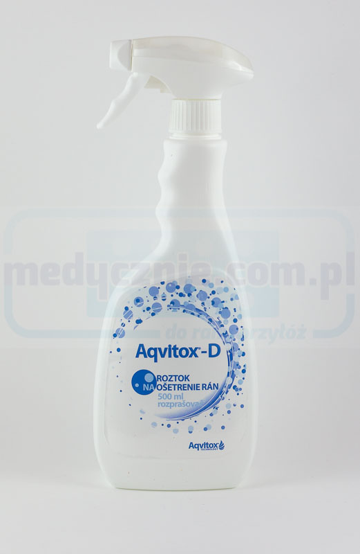 Aqvitox 500ml mit Zerstäuber zur Reinigung und Desinfektio...