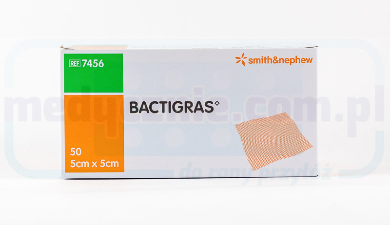 Bactigras 5*5cm Paraffin Verband 1pc