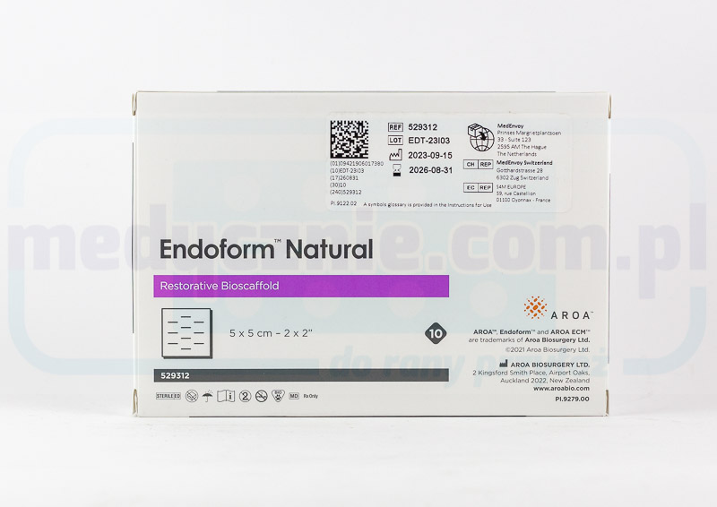 Endoform 5* 5cm – natürliche Hautmatrix mit Kollagen...