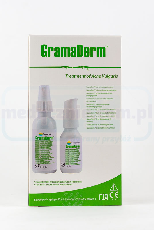GramaDerm Flüssigkeit 100ml + Gel 60g antimikrobielles Gel...