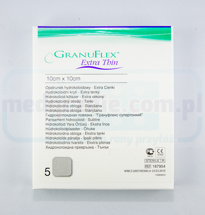 Granuflex Extra Dünn 10*10cm Hydrokolloid-Verband 1Stk.