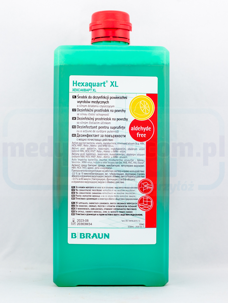 Hexaquart® XL 1L Großflächendesinfektionskonzentrat