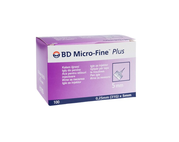 Stiftnadel MICRO – FINE BD 31G 0.25x5mm 100Stk
