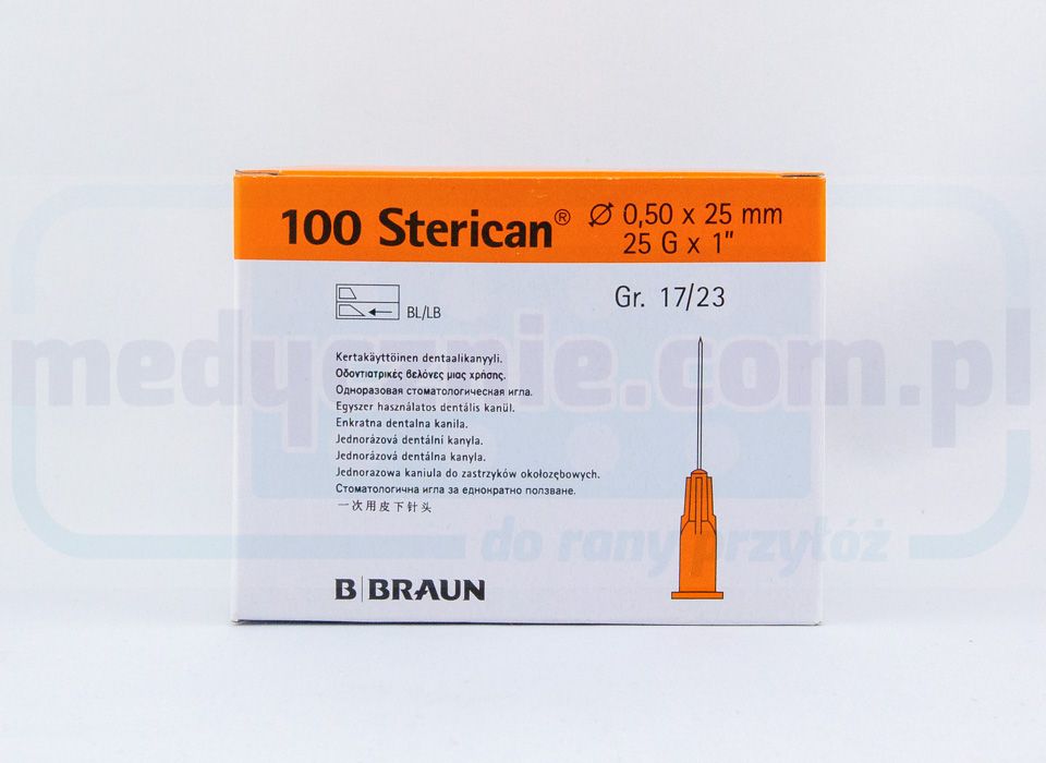 Sterican Nadel Sterican G20 0.9*70mm x2 3/4 100Stk.