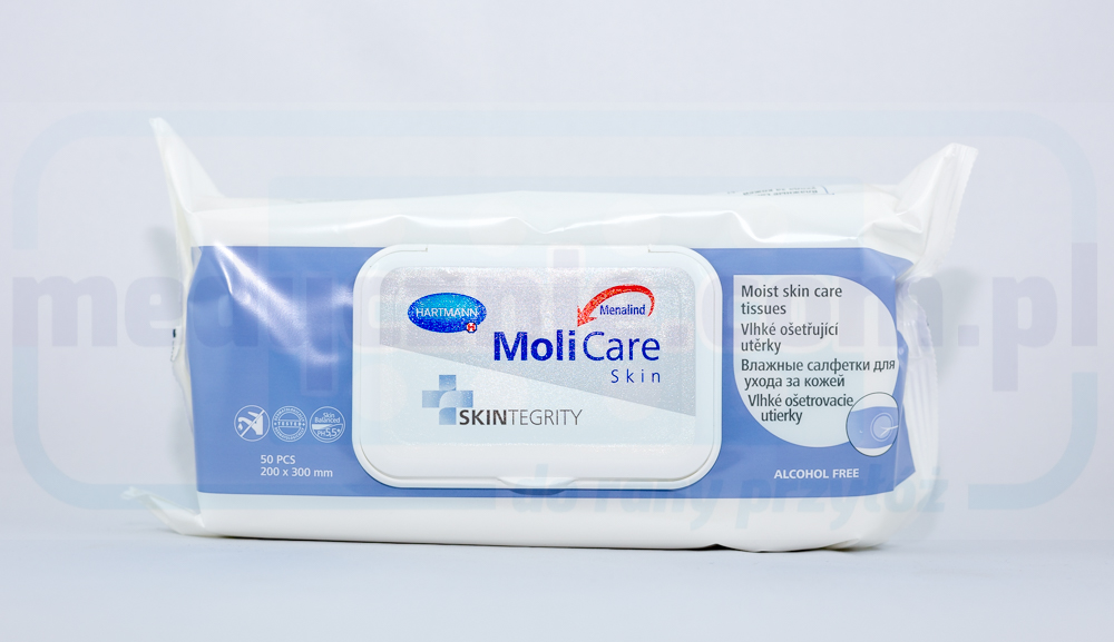 Molicare Skin Moist Care 50 Stück Feuchttücher