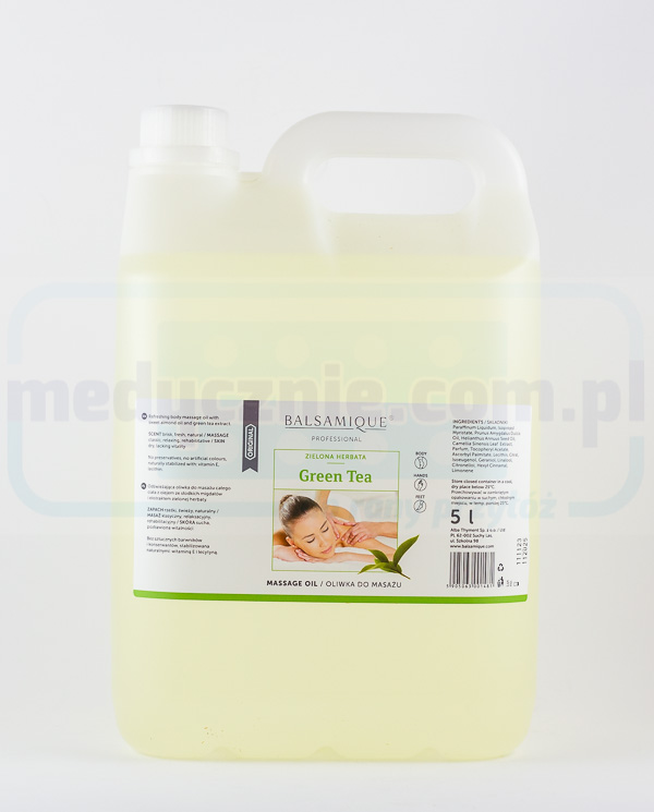 Massageöl mit grünem Tee 5L BALSAMIQUE