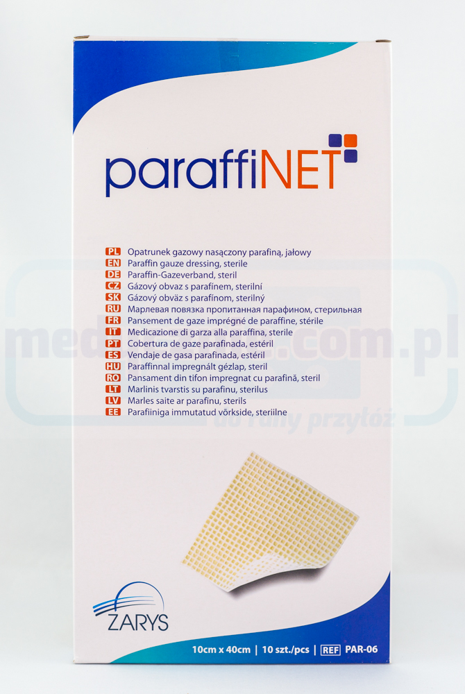 Paraffinet 10*40cm paraffingetränkter Verband 1St.