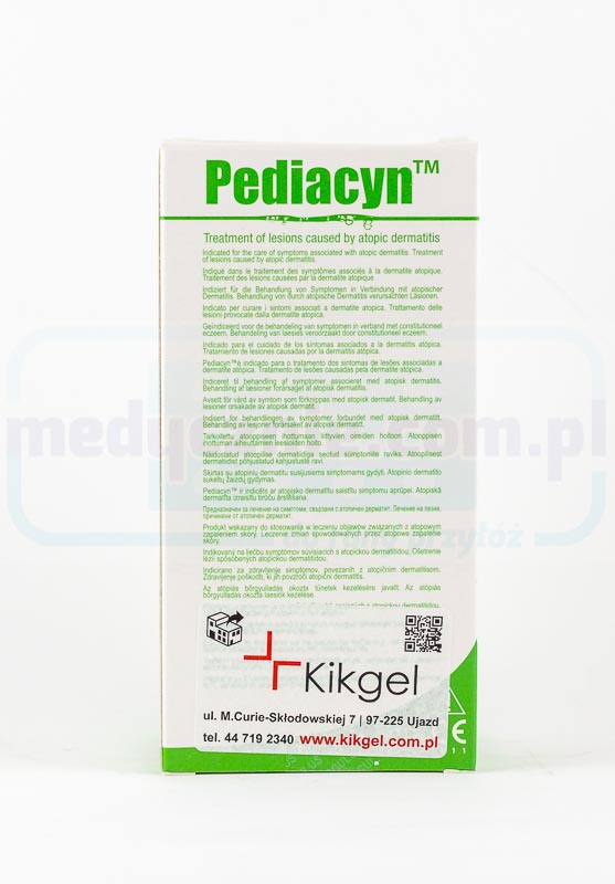 Pediacyn 45g Gel für die Behandlung von atopischer Dermati...