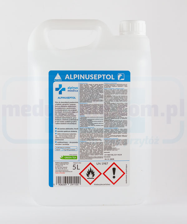 Alpinuseptol Green Tea 5L Flächendesinfektionsmittel (ents...