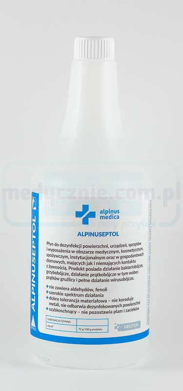 Alpinuseptol Neutral 1L Flächendesinfektionsmittel mit Pum...