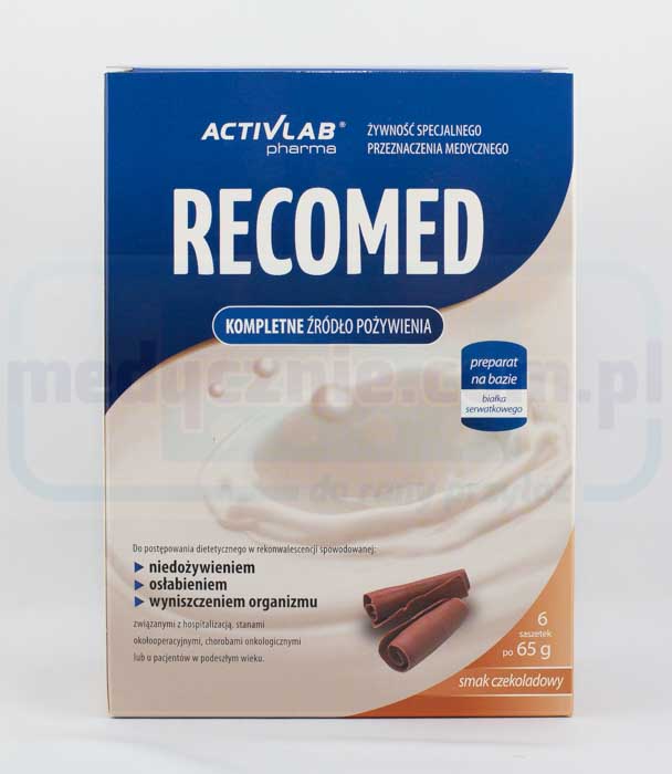 RecoMed Ernährungscocktail Schokoladengeschmack 65g 1pc