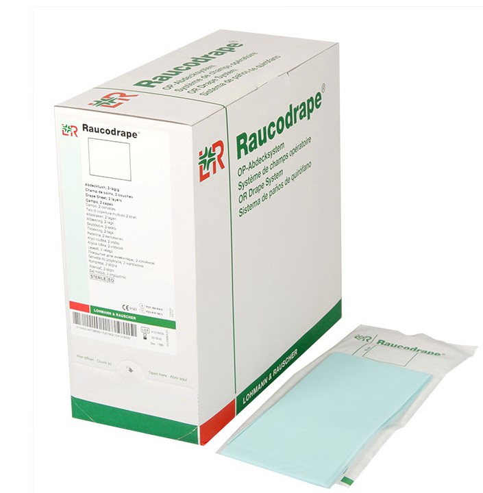 L&R Raucodrape sterile Abdeckfolie (Papier+Folie) 50x6...
