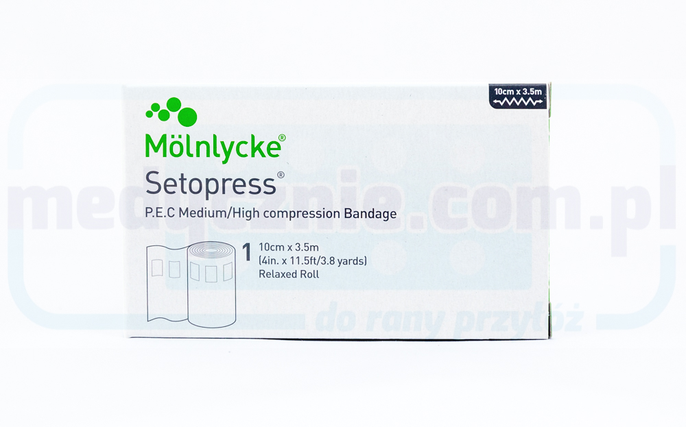 Setopress 10cm*3.5m mittlere bis hohe Kompression Bandage