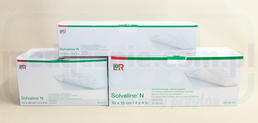 Solvaline N 10*10cm steriler Verband 1St.