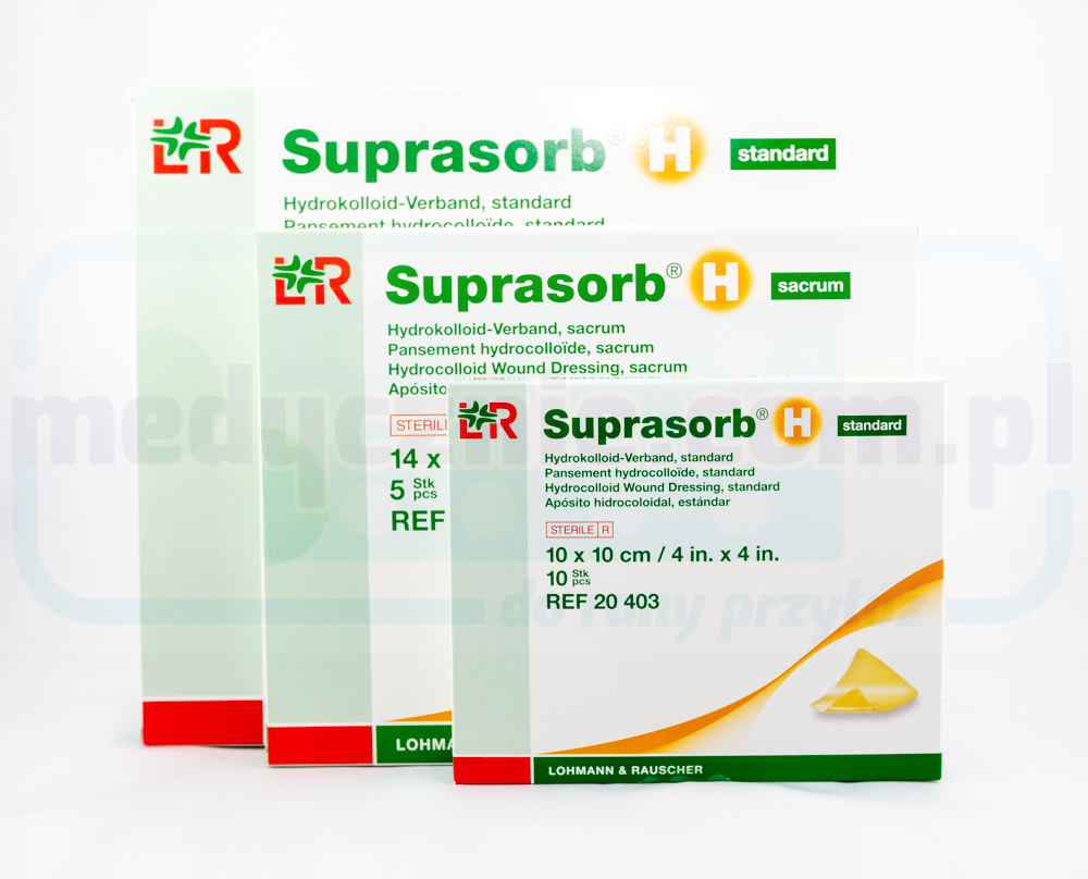 Suprasorb H Selbstklebender 15*15cm STANDARD Hydrokolloid-...