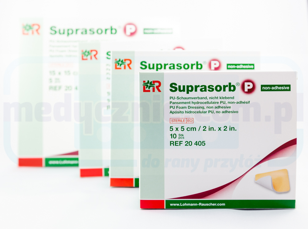 Suprasorb P 7,5*7,5cm Nichtklebender Schaumstoff 1 Stück