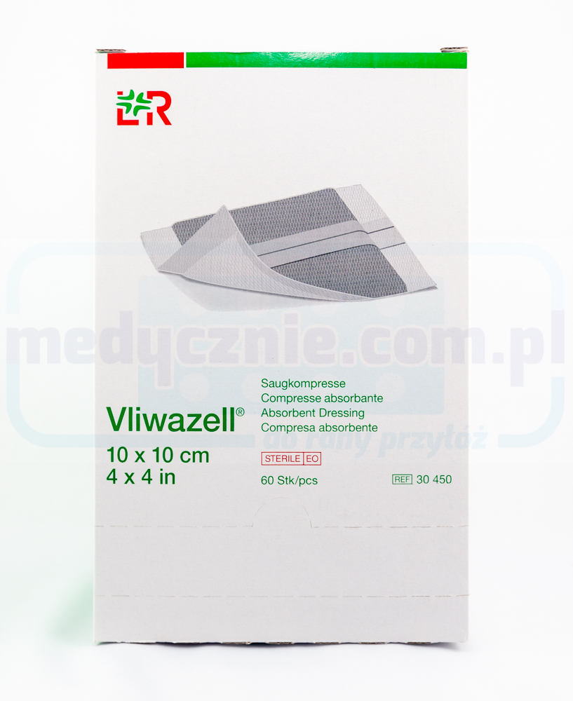 Vliwazell 10*10cm steriler saugfähiger Verband 1pc