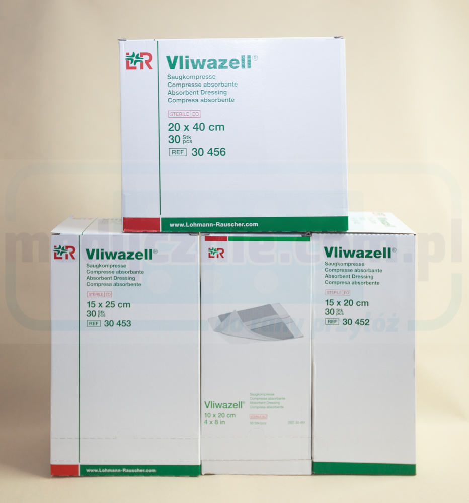 Vliwazell 15*25cm steriler saugfähiger Verband 1pc