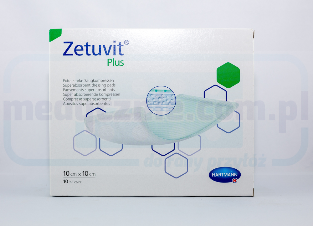 Zetuvit Plus 10*10cm 1Stück