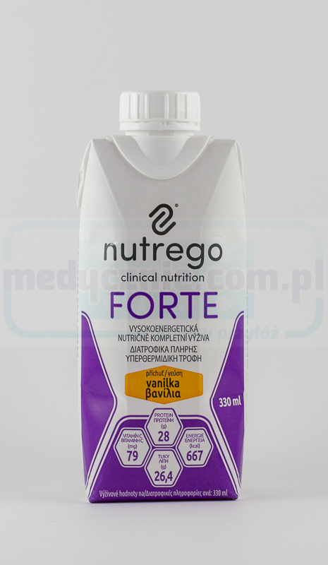 Nutrego Forte 330 ml hochkalorische, eiweißreiche Diät Van...