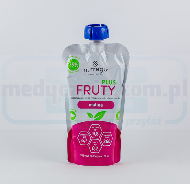 Nutrego Fruty Plus 175 ml Nahrungsergänzungsmittel Himbeere