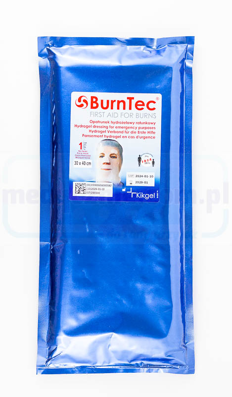 BurnTec 30x40cm Gesichts-Hydrogel-Verband 1 Stk.