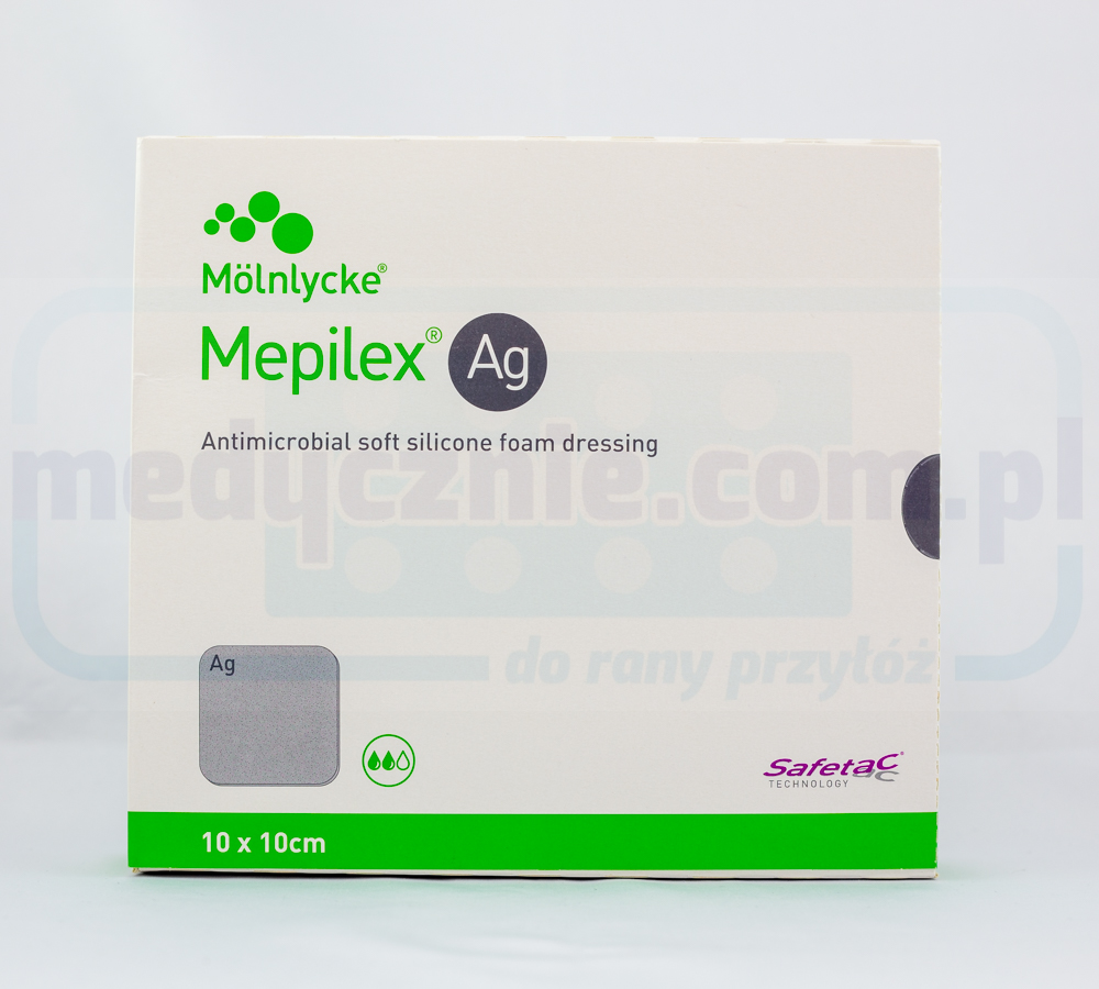 Mepilex Ag 12,5cm* 12,5cm 1St.