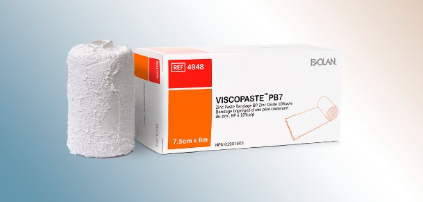 Viscopaste PB7 7,5cm x 6m Zinkoxid-Binde