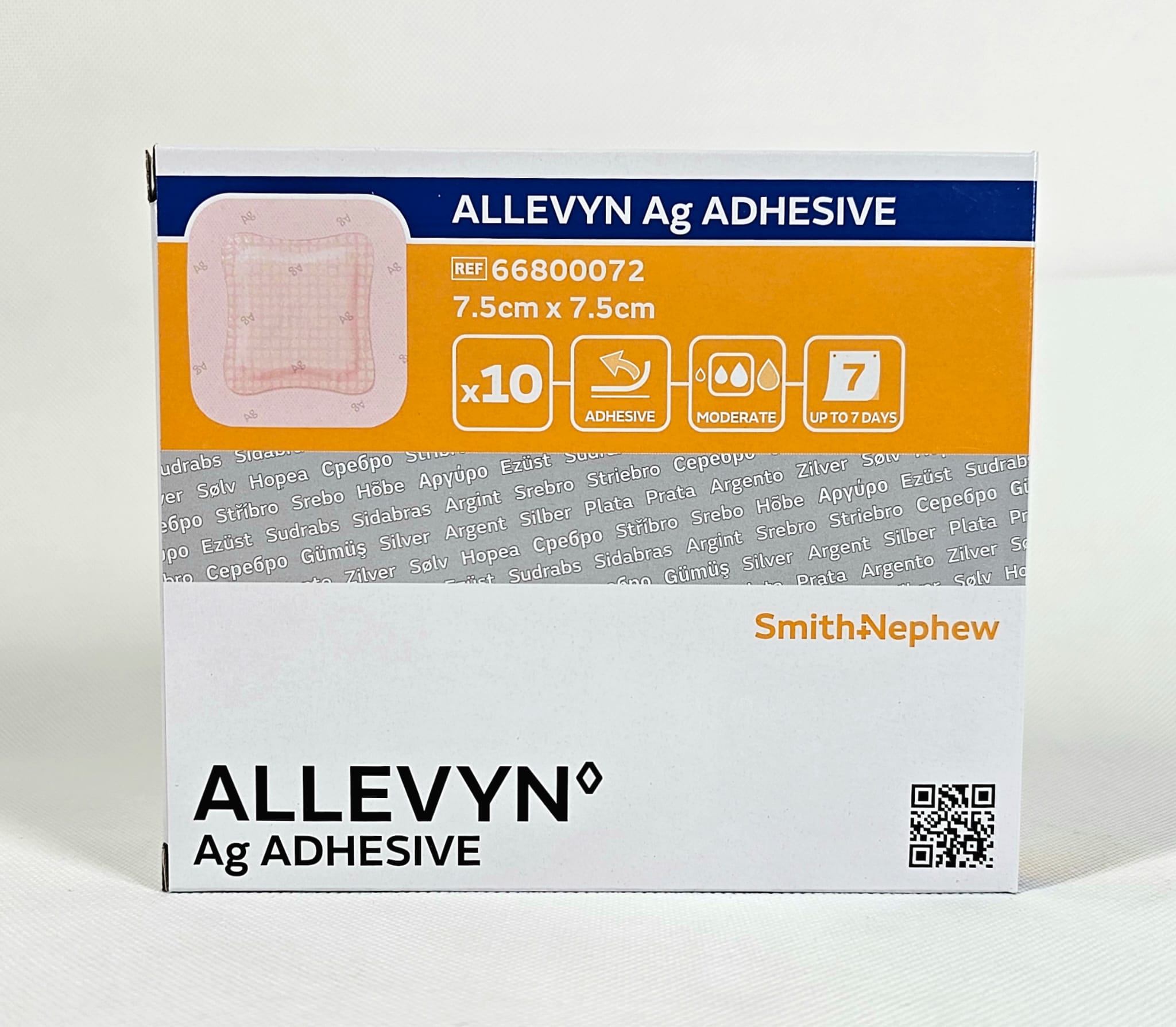 Allevyn Ag Kleber 7,5* 7,5cm 1St.