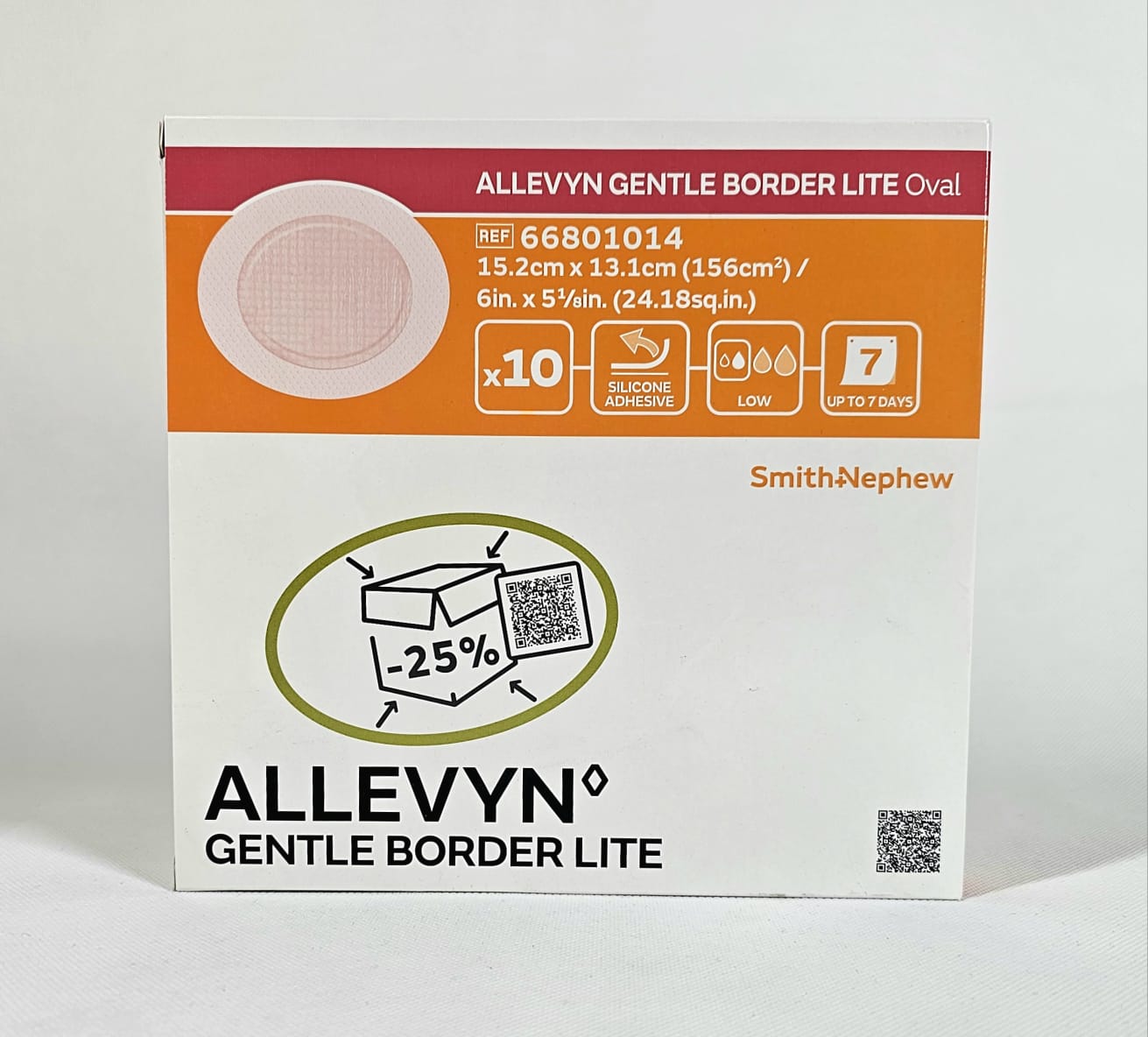 Allevyn Sanfte Bordüre Lite Oval 15.2* 13.1cm 1Stk