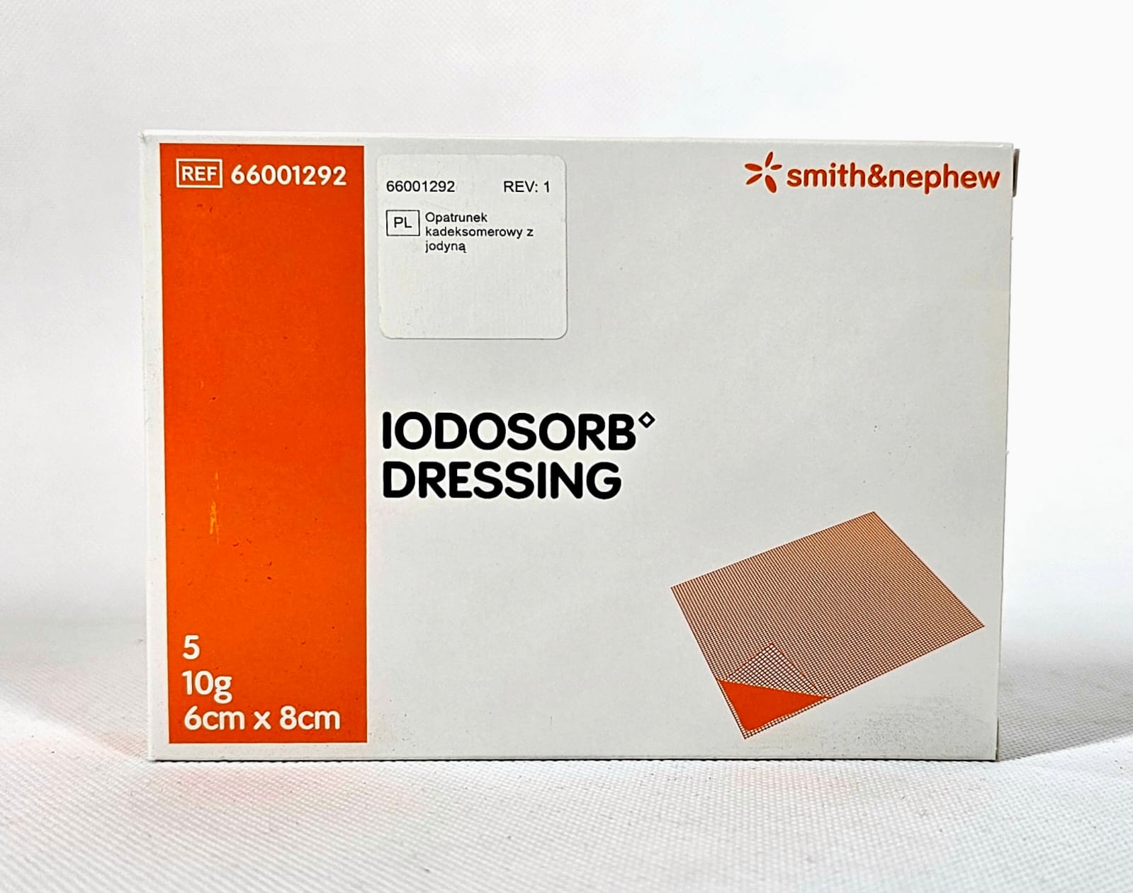 Jodosorb Dressing 10g 6* 8cm 1pc Verband mit Jod