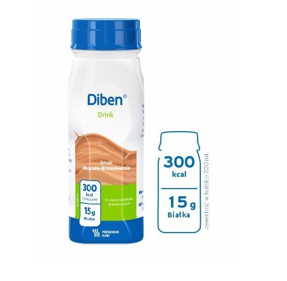 Fresenius Diben Drink 200ml Aprikose-Pfirsich