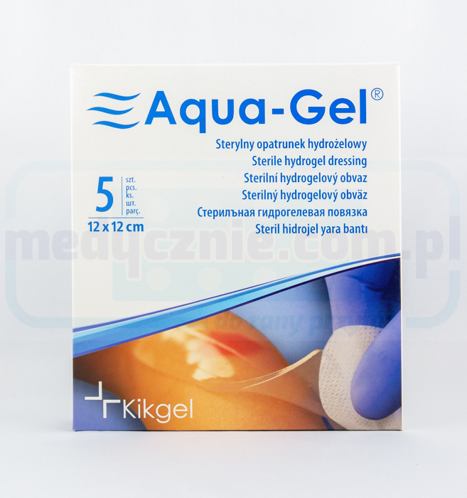 Aqua-Gel 12*12cm Hydrogel-Verband 1Stk.