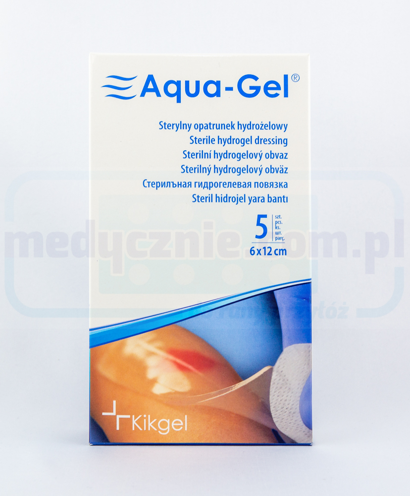 Aqua-Gel 6*12cm Hydrogel-Verband 1Stk.