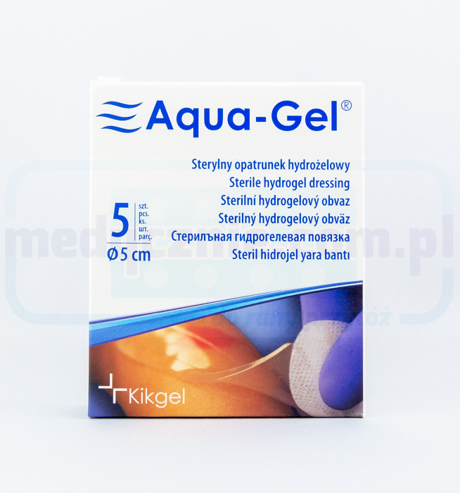 Aqua-Gel Ø 5cm Hydrogel-Verband 1Stk.