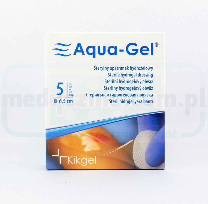 Aqua-Gel Ø 6,5cm Hydrogel-Verband 1Stk.