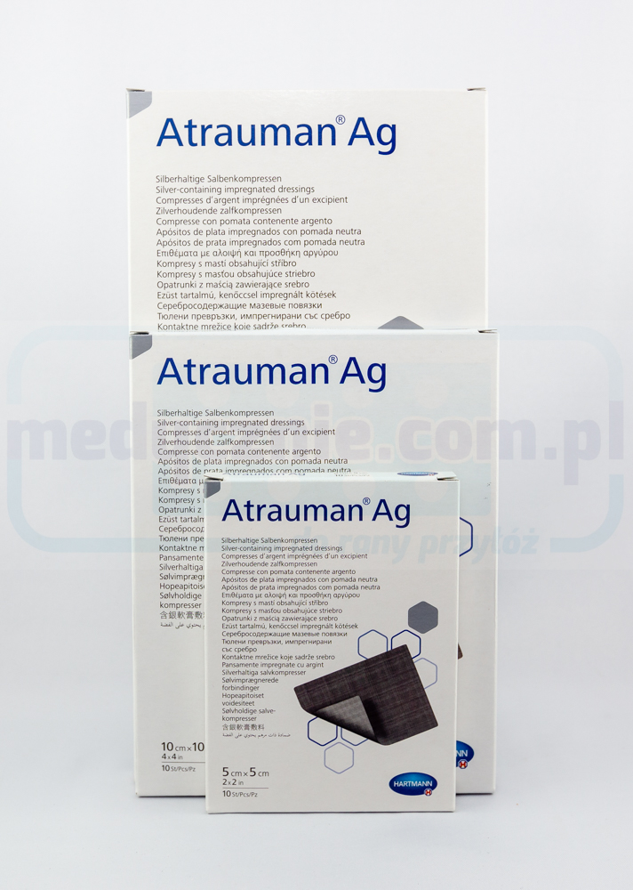 Atrauman Ag 10*10cm 1Stk