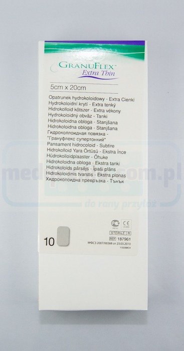 Granuflex Extra Dünn 5*20cm Hydrokolloid-Verband 1Stk.