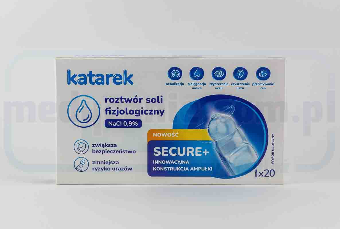 Katarek Ampullen - NaCl Salz 20x5ml Secure+