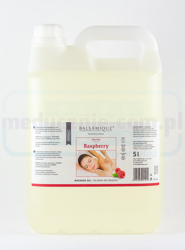 Himbeer-Massageöl 5L BALSAMIQUE