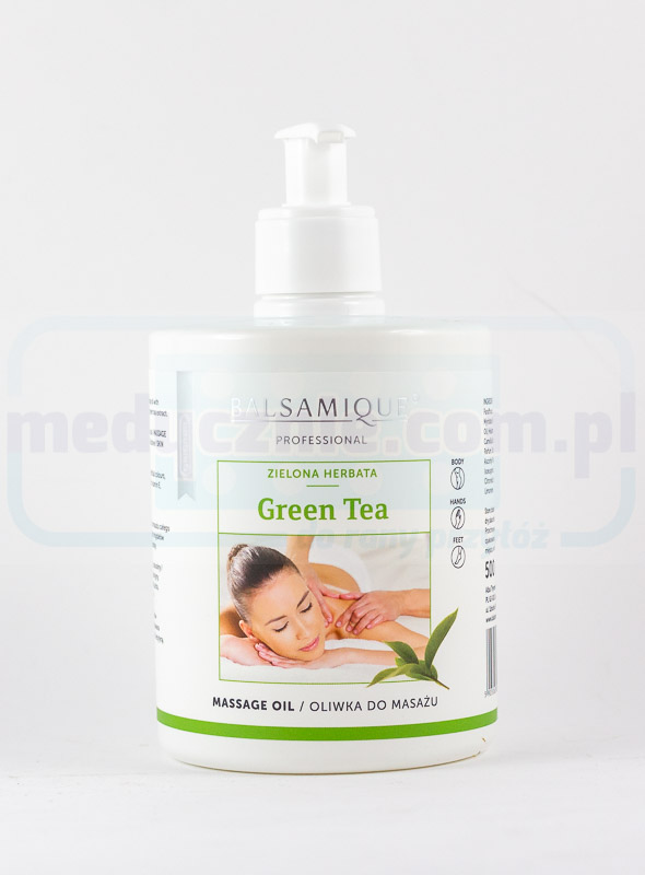 Grüner Tee Massageöl 500ml BALSAMIQUE