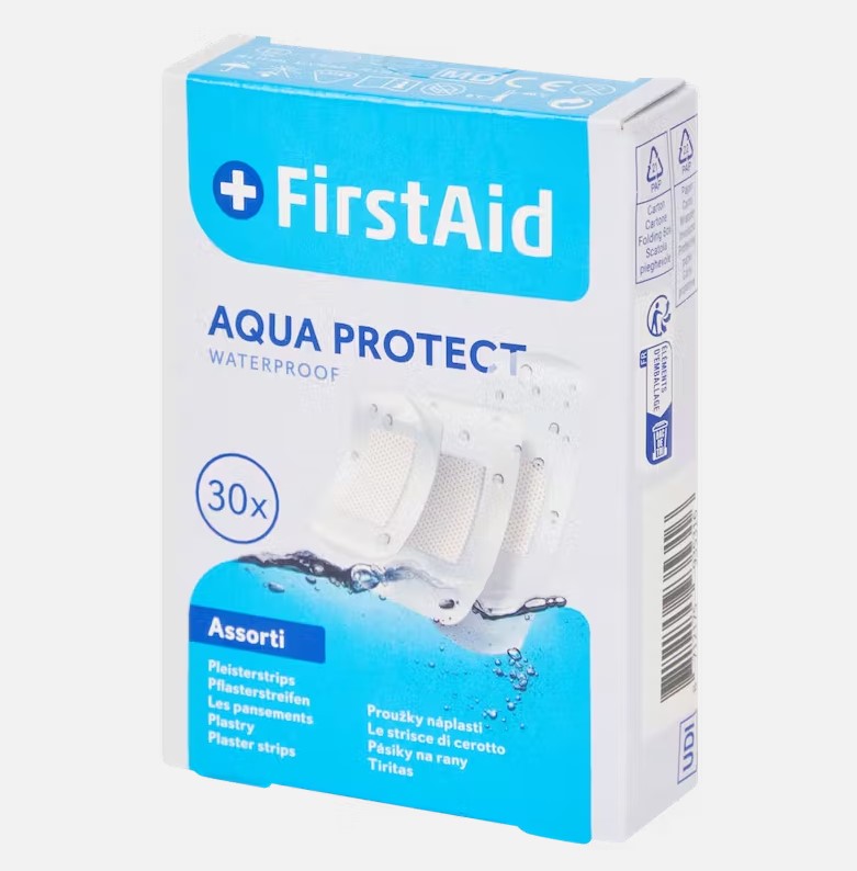 Pflasterset ERSTE HILFE Aqua Protect a 30tlg.