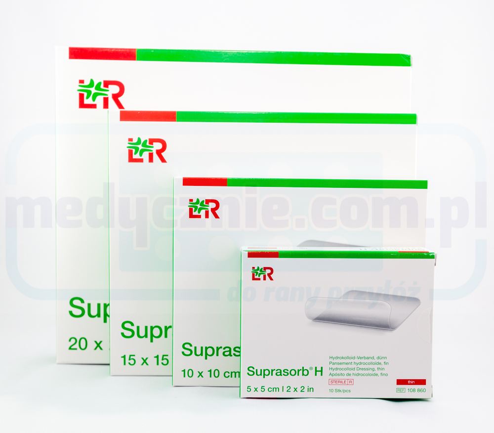 Suprasorb H THIN 10*10cm Hydrokolloid-Verband 1Stk.