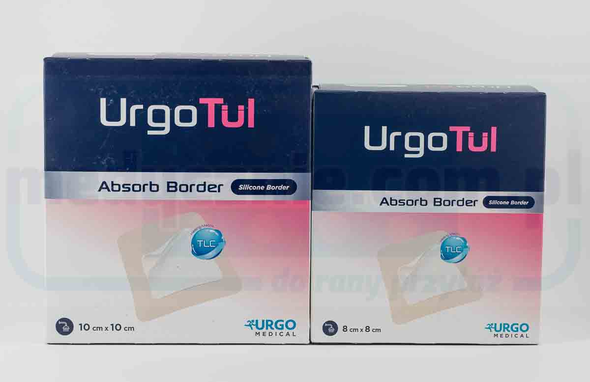 UrgoTul Absorb Border 13x13 cm 1St.