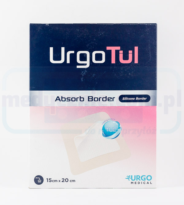 UrgoTul Absorb Border 15x20 cm 1Stk.