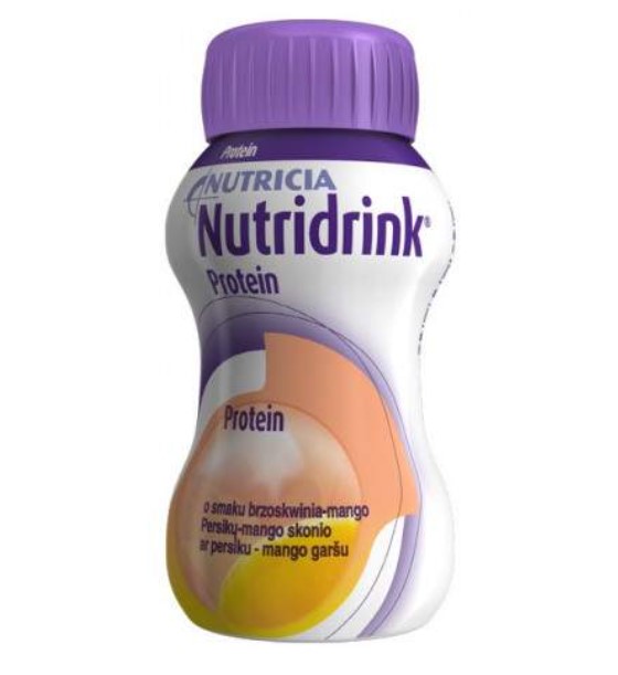 Nutricia Nutridrink Protein Pfirsich/Mango 125ml