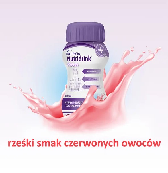 Nutricia Nutridrink Protein Rote Früchte 125ml