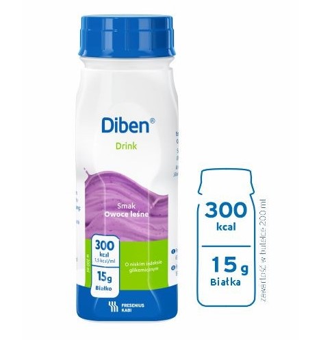 Fresenius Diben Drink 4x200ml Waldfrucht