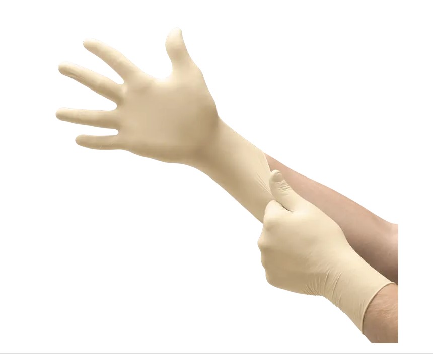 Chirurgische Handschuhe, steril, gepudert Latex 7.0 1 Paar